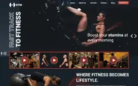 Healthy Fitness Gym theme preview