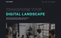 Hello Agency theme preview