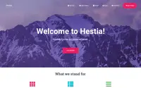 Hestia theme preview