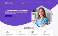 Hexagon theme preview