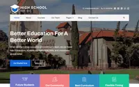 High School theme preview