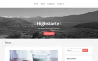 Highstarter theme preview