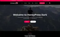 Honeypress Dark theme preview