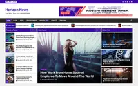 Horizon News theme preview