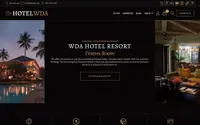 Hotel Booking WDA theme preview