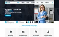 HR Management theme preview