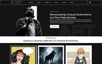 Illustrator Designer theme preview
