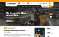 Industrial Hub theme preview