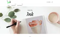 Ink Context Blog theme preview