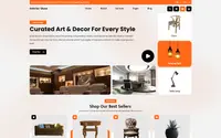 Interior Store theme preview