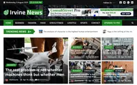 Irvine News theme preview