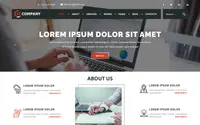 IT Company theme preview