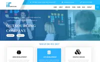 IT Services theme preview