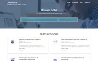 Job Portal theme preview