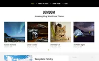 Jomsom theme preview