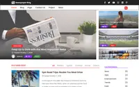 Journalism Newspaper theme preview