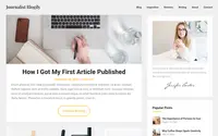 JournalistBlogily theme preview