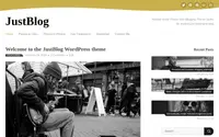 JustBlog theme preview