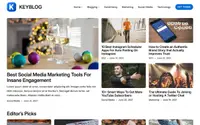 KeyBlog theme preview