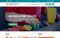 Kids Education Soul theme preview
