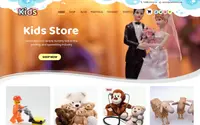 Kids Online Store theme preview