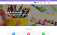 Kids School theme preview