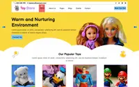 Kids Toy Center theme preview