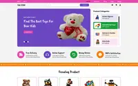 Kids Toys Store theme preview
