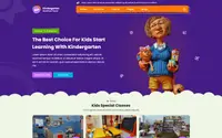 Kindergarten Elementor theme preview