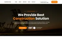 Kortez Construction FSE theme preview
