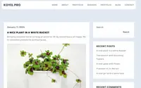 Koyel Blog theme preview