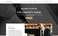 Krystal Lawyer theme preview
