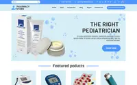 Laboratory Pharmacy Store theme preview