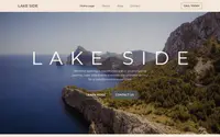 Lakeside Blogger theme preview