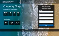 Launching Soon Lite theme preview