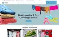 Laundry Dry Cleaning theme preview
