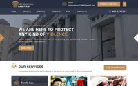 Law Firm Attorney theme preview