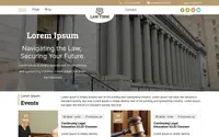 Law Justice theme preview