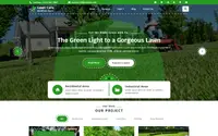 Lawn Care theme preview