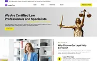 Lawyer Firm Blocks theme preview