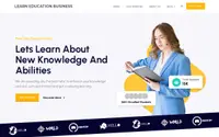 Learn Education Business theme preview