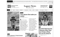 Legacy News theme preview