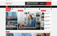 Legal News theme preview