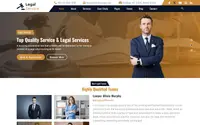 Legal Services Firm theme preview