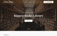 Library Books theme preview