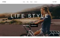 Lifestyle Stories theme preview