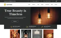 Lighting Store theme preview