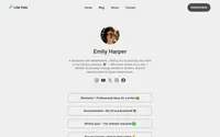 Link Folio theme preview
