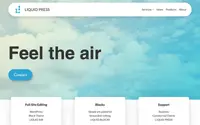LIQUID AIR theme preview
