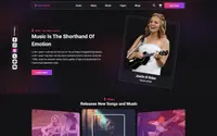 Live Artist theme preview